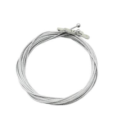 China Stainless Steel Stainless Steel Lamp Pendant Kit Art Cable Wire Rope Lamp Hanging Messenger Wire for sale