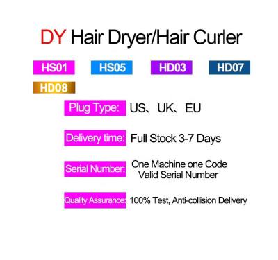 China Wholesale Price HS01 HS05 HD07 Original Brand Wholesale Price HS01 HS05 HD07 High Speed ​​Electric Automatic Professional Hair Dryer Dy Hair Dryer Salon Curling Iron for sale