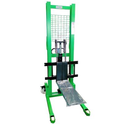 China Industrial Magnet Sell 1 Ton 2 Ton 3 Ton Manual Forklift At Low Price Hydraulic /Manual Forklift Stacker for sale