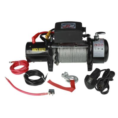 China ATV/UTV China Supplier Mini Boat 12v Electric Winch 2000lbs for sale