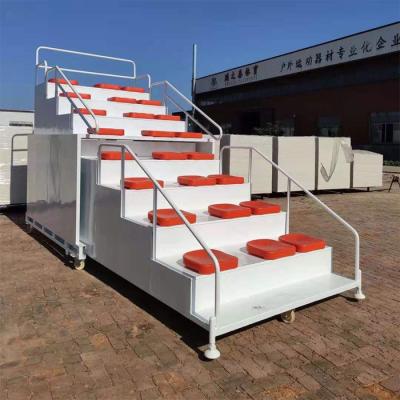 China Steel tube and HDPE seat High Quality Top grade judge stand for competition track and field equipment for sale