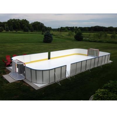 China PE Virgin 100% Hot Sale PE sheet Synthetic Ice Rinks  Best Synthetic Ice Rink ice hockey rink fence for sale for sale