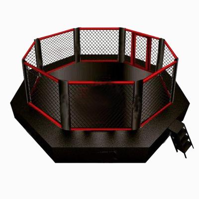 China Wrestling Hot sale MMA Cage 7m*7m*1m Octagon Panel Wall With Catwalk Competition Cages for Sale for sale