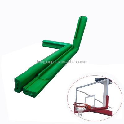 China Steel insert for added strength and stifness. High Quality Basketball backboard Protective padding 180cm/50mm 72-Inch Basketball Backboard Padding for sale for sale