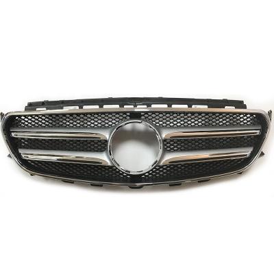 China Plastic For Mercedes w213 e class 2138880123 Factory Front Grillel Radiator 2138880223 Front Bumper Upper Grille Assembly car grills for sale