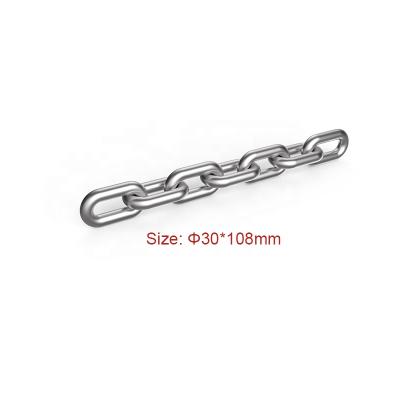 China Mining Conveyor System SCIC 30*108mm Round DIN22252 Round Pulling Chain Link Chain for sale