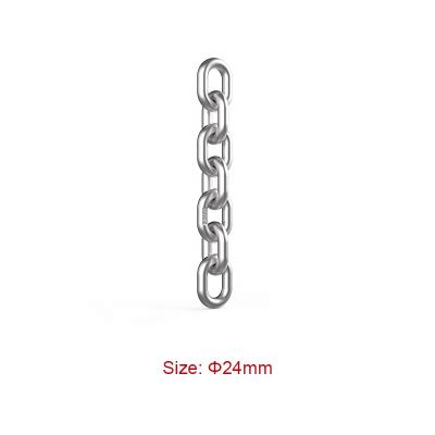 China SCIC Chain Diameter 24mm Lifting Grade 100 AS2321 ASTM A973-21 NACM Grade 100 Chain (G100) for sale