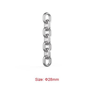 China 6mm Chain Motorcycle Chain Lock Alloy Steel Bicycle Lifting Safe Lock Chain for sale