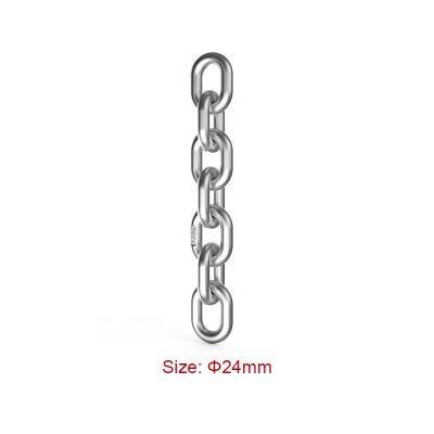 China SCIC Lifting Chain Diameter 24mm EN 818-2 Grade 80 (G80) Lifting Chain for sale