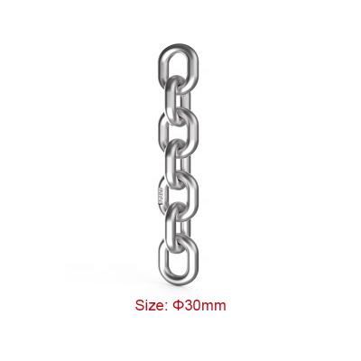 China SCIC Lifting Chain Diameter 30mm EN 818-2 Grade 80 (G80) Lifting Chain for sale