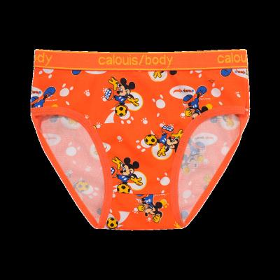 China Breathable Wholesale Cartoon Boys Underwear Children Briefs Shorts Cute Baby Student Underwear for sale