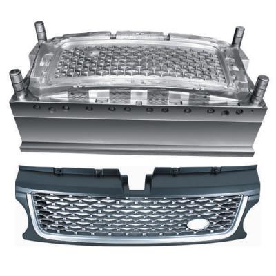 China High Quality Plastic Auto Grill Bumper Injection Mold, Plastic Injection Mold Manufacturer for sale