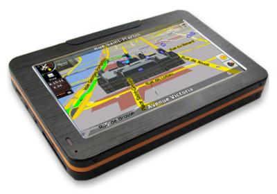 China 4.3 inch Portable Vehicle Navigator GPS V4302 Support BT,AV-IN,FM,Multimedia Player for sale