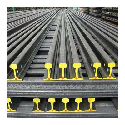 China EN 13674-1 Steel Rail 54E1/UIC 54 Train Rail Grade 1100 R260 900A Baotou Steel High Speed Railway Track Materials for sale