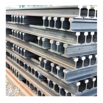 China Railway Track Rail Material UIC 860 Standard Steel Rail 900A 60kg/m Heavy Railroad Steel Rail for sale