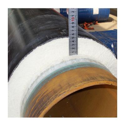 China Tubo de aço revestido com revestimento anti-corrosivo de isolamento térmico de espuma de PU API 5L 3PE/HDPE/3PP/FBE Tubo de aço revestido com revestimento anti-corrosivo à venda