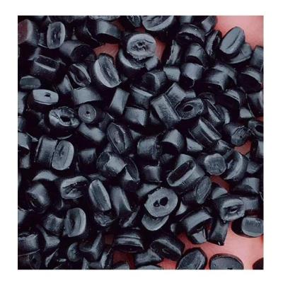 China High density polyethylene granules PE80 PE100 HDPE black pe100 hdpe granules for pipes and cables for sale