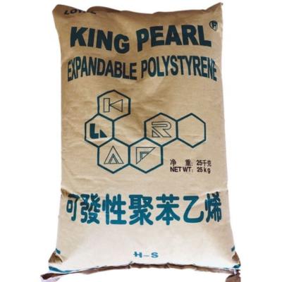 中国 KING PEARL EPS 拡張可能なポリスタリン樹脂ビーズ 原材料 EPS 泡の魚箱のためのEPS粒 販売のため