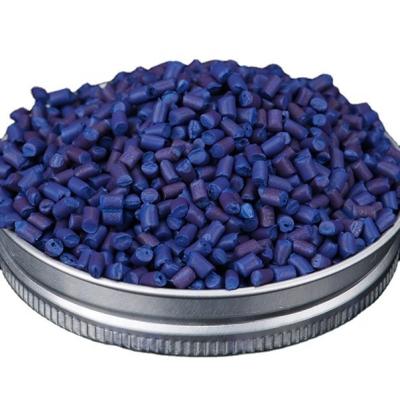 China Virgin PE Blue Masterbatch Pigment Blue for PP PE PVC ABS PC Material Plastics for sale