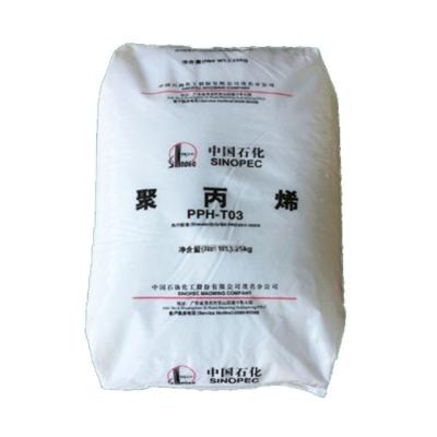 China SINOPEC Virgin Polypropylene PP Random Copolymer PP PPR4400 BR4400 Resin for Hot and Cold Water Pipe for sale