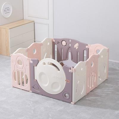 China Space Design Kids Playpen Game Fence Pink for sale