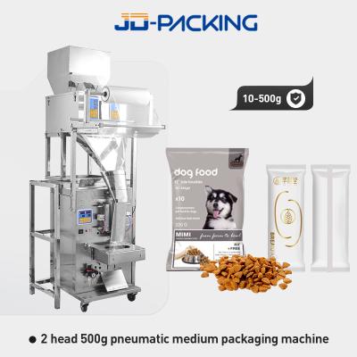 China Double head 2 head 500g pneumatic medium packing machine for sale