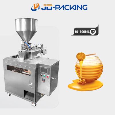 China 100ML paste feeding bag type packing machine for sale