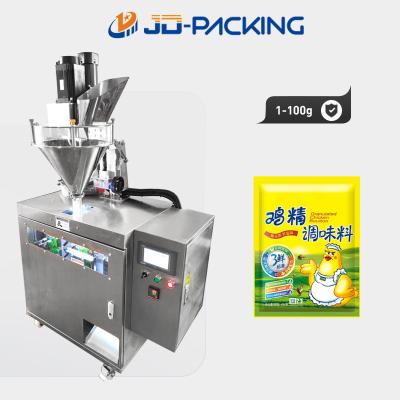 China 100g screw powder feeding bag packing machine for sale