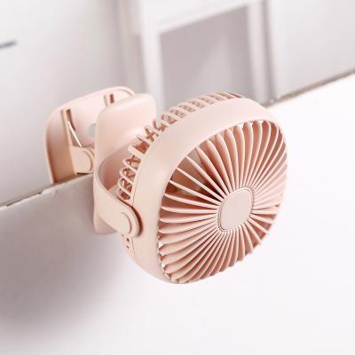 China Hotel 360 Degree Office Rechargeable Clip On Electric Stroller Wireless USB Table Fan for sale