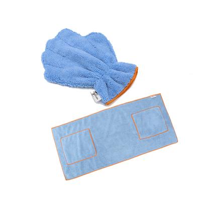 China Ultra Absorbent Viable Quick Dry Microfiber Pet Towel Pet Towel Pet Drying Microfiber Towel for sale