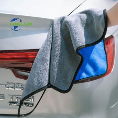 China Sustainable Plush Microfiber Washing Detailing Dry Towel Cleaning Cloths Microfiber Towel Wash Station Towel for sale