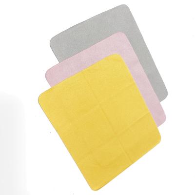 China Custom Microfiber Glass Cloth Polyester Carbon Chamois Cleaner Cloth Customized Size for sale