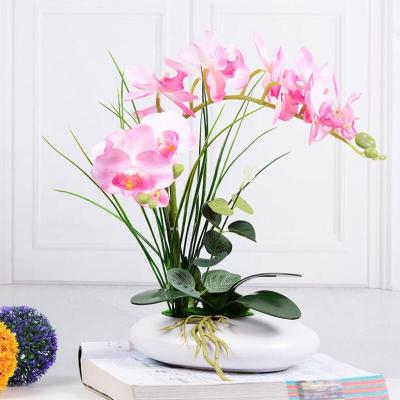 China Celebration Artificial Flower Bonsai High Quality Home Decorative Butterfly Orchid For Sale for sale