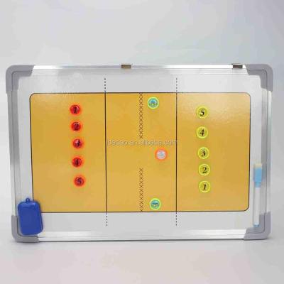 China Aluminum Alloy PVC Volleyball Basketball Board Handball Tactics Board Magnetic Training Volleyball for sale