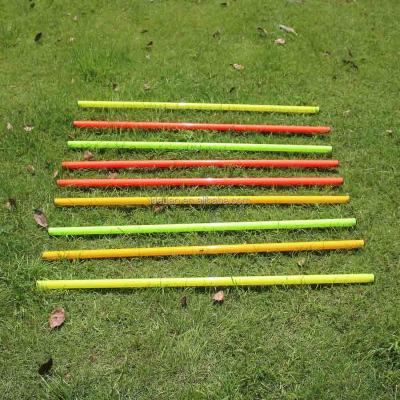 China Plastic Marker Pole Soccer Equipment, Sporting Goods Agility Pole, Soccer Training Slalom Pole for sale