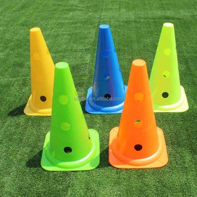 China New Design PE ABS PLASTIC Plastic Agility Football Training Cone Soccer Marker Cones In High Quality for sale