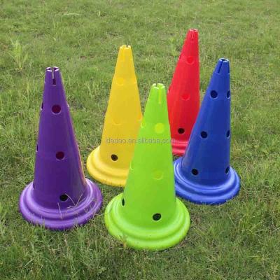 China Outdoor Exercise/Gym Sports Training Equipment Barrel Cone Set, Soccer Cone, Sports Marker Cones for sale