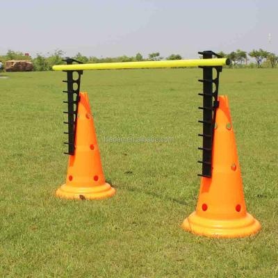 China Outdoor Exercise/Gym Football Training Roadblock Marker Soccer Marker Training Sports Perforated Cone for sale