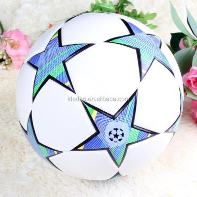 China Factory Supply Professional Outdoor Training TPU Logo Soccer Ball Size 5 Customizable Football for sale