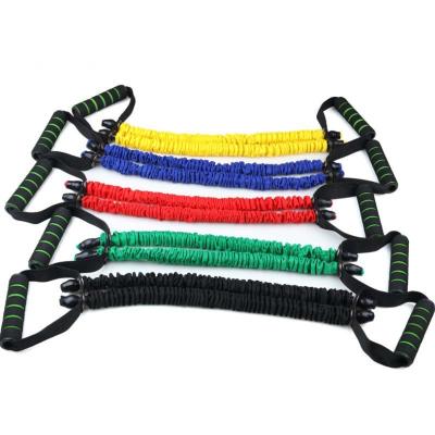 China Good Quality Durable Springs Arm Pull Belt Test Program Spring Chest Expander For Home Fitness Wall Pulley for sale