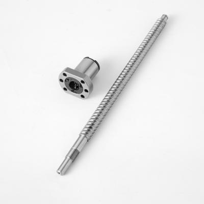 China CNC Machining Parts Ball Nut 63mm Diameter Large Pitch SFU6310 With End Ball Machining Screw for sale