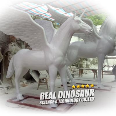 China Sunproof Waterproof Zoo Animals 3D Fiberglass Life Size Statue For Sale for sale