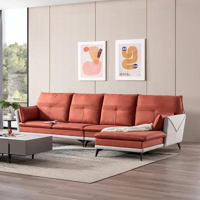 China Sectional Removable Cover Furniture Set Fashion Design Couch Living Room Modern Home Fabric Sofa for sale