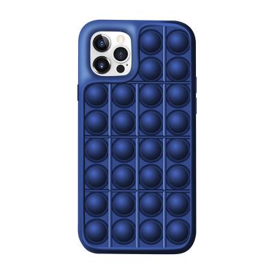 China new arrival Anti-fall silicone bubbles shockproof fidgety person luxury designer Phone Case For iPhone 7 8 X XS XR 11 pro max for sale