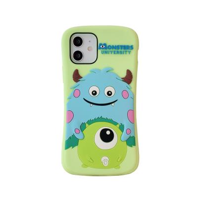 China Newest Designer Custom Waterproof Anti-fall Scratchproof Protected Phone Case For Iphones Cartoon Silicone for sale