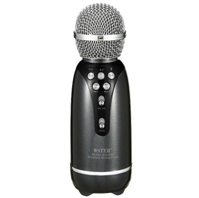 China 2021 Hot Selling USB Handheld Microphone 2021 Professional BT Karaoke Speaker WS899 Wireless Microphone With Recording Function for sale