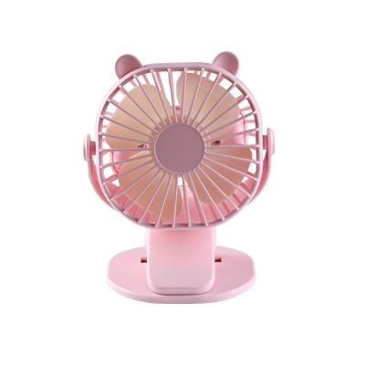 China New Rechargeable Table Tending Convenient Mini Portable USB Electric Fan Unique Design Portable Mini Low Noise 3500mAh Battery for sale