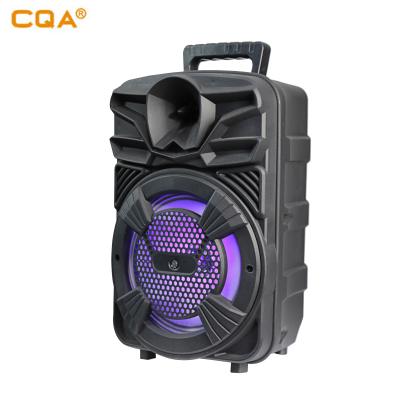 China Wireless Charger for Mobile Phone CQA BT Mini Portable Speaker Trolley Rechargeable Speaker with USB Charging Input for sale