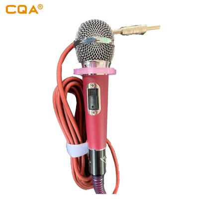 China 2019 CQA handheld ktv karaoke system microphone china vocal dynamic microphone w/ switch for sale for sale