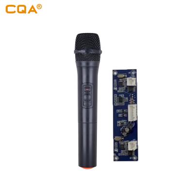 China Handheld microphone keo VHF wireless microphone LOA - loai 1 dau nhom CQA microfonos Para karaoke ktv mic mic with PCB board for sale